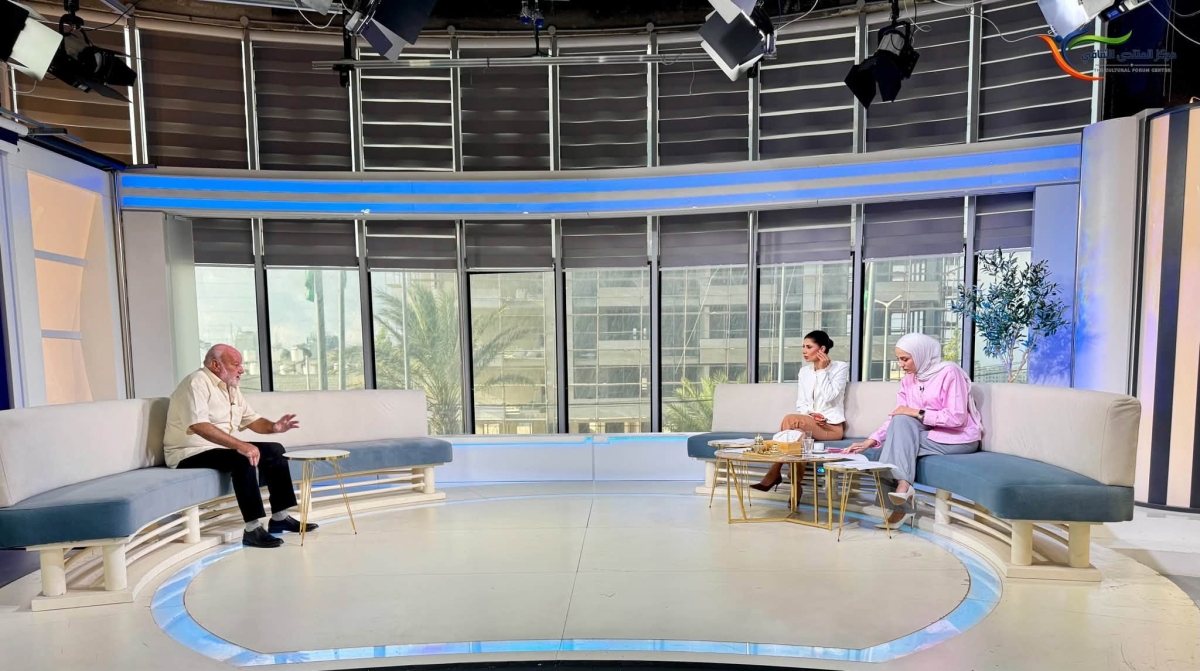 رئيس مركز المنتدى الثقافي حسام الشيخ في لقاء عبر برنامج «فلسطين هذا الصباح» بتاريخ 19/9/2026، للحديث حول دور المركز في قرى شمال غرب القدس، وجهوده في نشر الثقافة وتعزيز الحضور الثقافي والمجتمعي، إلى جانب دوره الفاعل في تنفيذ البرامج والأنشطة التي تسته