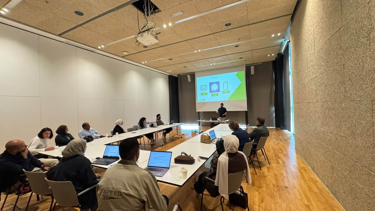 The Cultural Forum Center participated in a training day for Palestinian coalitions and networks, organized by the Social and Economic Policies Monitor, in partnership with the Palestinian Coalition for Economic and Social Rights (Adala), the Palesti