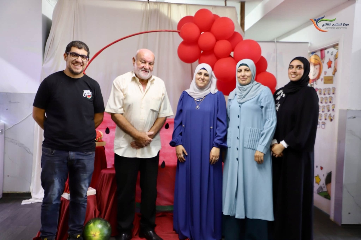 Cultural Forum Center Visits Schools and Kindergarten in Beit Anan
